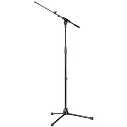 Konig & Meyer 210/8 Microphone Stand w/ Extendable Boom Arm (Black)