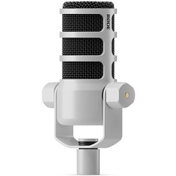 Rode PodMic Broadcast-Grade Dynamic Mic Optimised for RODECaster Pro (White)