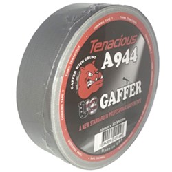 Tenacious Tapes A944 Gaffer Tape Semi Matt (Silver) 40 Metre x 48mm Roll
