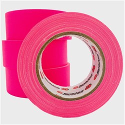 Tenacious Tapes FL166 Fluro Cloth Matt Tape (Pink) 25 Metre x 48mm Roll