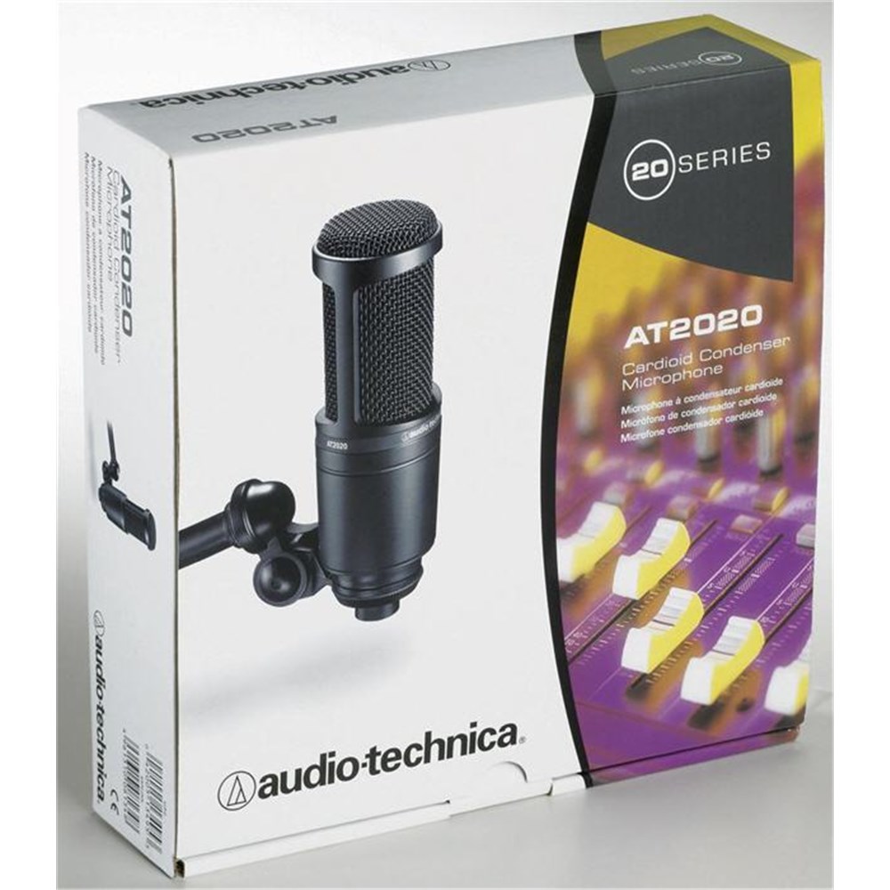 Audio-Technica AT2020 Cardioid Condenser Microphone