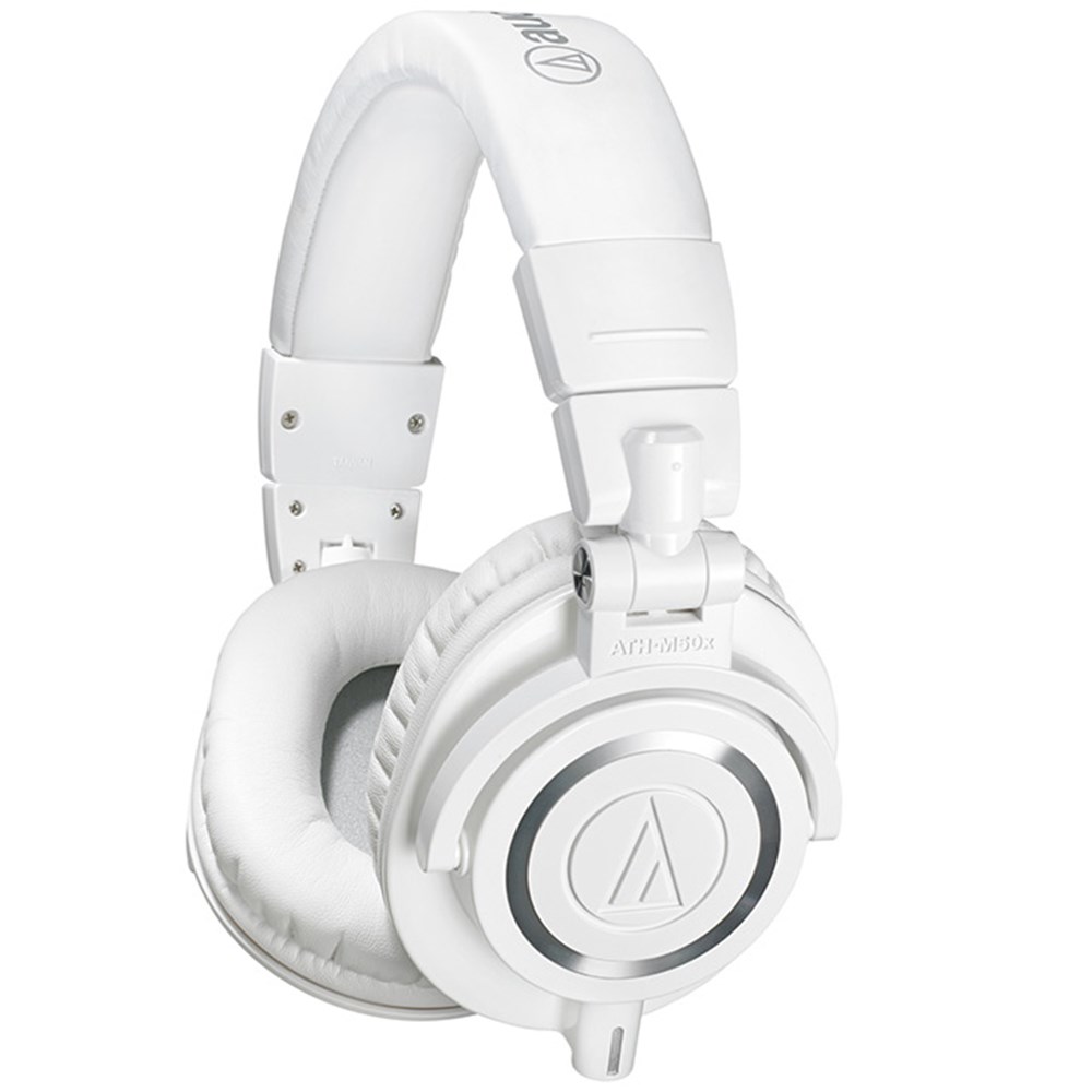 Audio Technica ATH M50x Studio Headphones (White) | Studio / Monitoring  Headphones - Store DJ