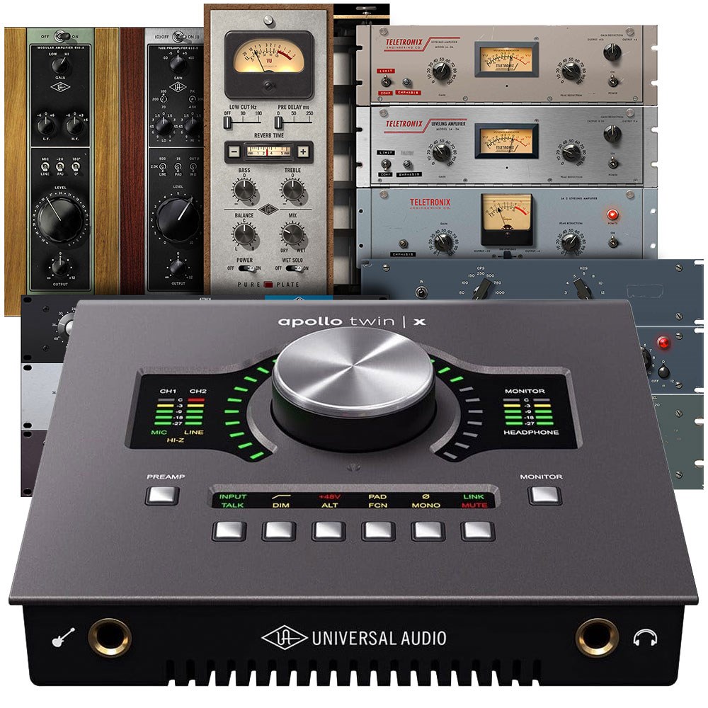Universal Audio Apollo Twin X Duo HERITAGE EDITION Audio Interface w/  US$2.5k Plugins