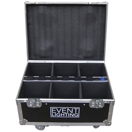 Event Lighting PAR9X12OBC Charging Road Case for PAR9X12OB (Fits 6)