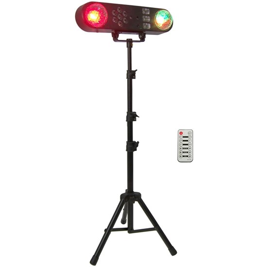 Event Lighting VIVIDSTARTER LED Party Bar Light w/ PAR LED Strobe & Laser