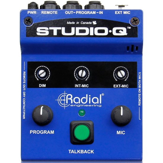 Radial Engineering Studio-Q Studio Talkback Interface