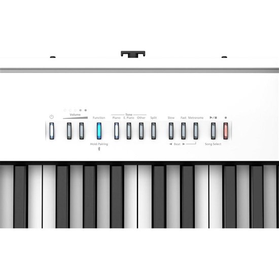 Roland FP-30X Digital Piano with Speakers (White), Keyboard Stand