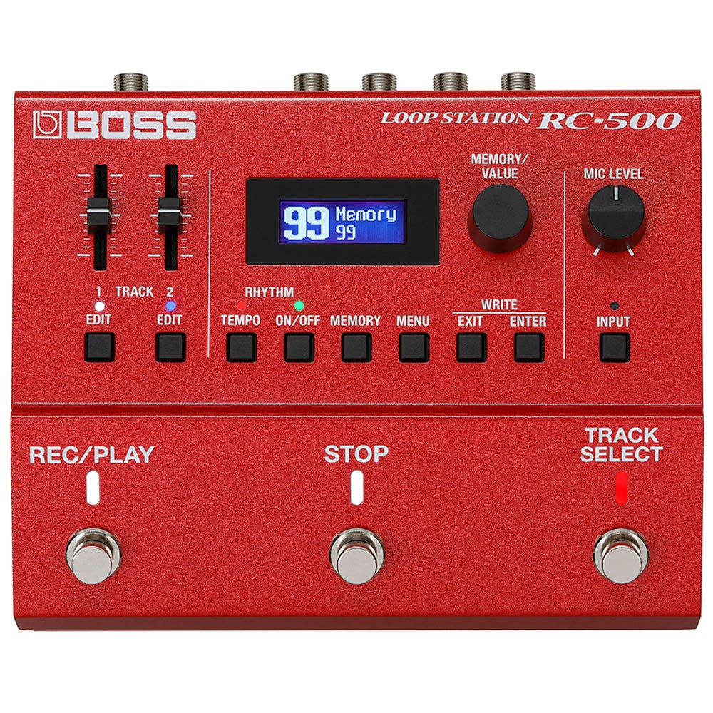 Boss Rc 500 Loop Station Advanced 2 Track Looper Pedal Guitar Pedals Effects Store Dj