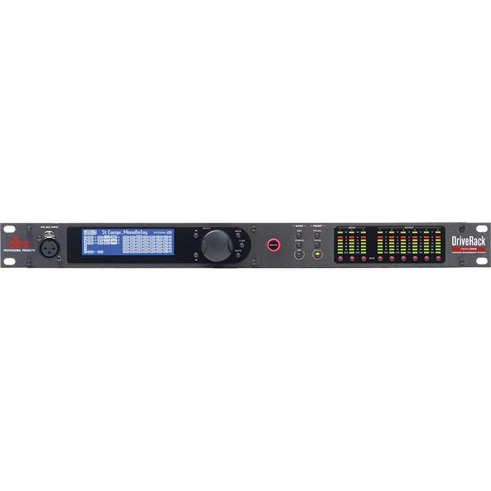 DBX DriveRack VENU360 Complete Loudspeaker Management System | PA ...